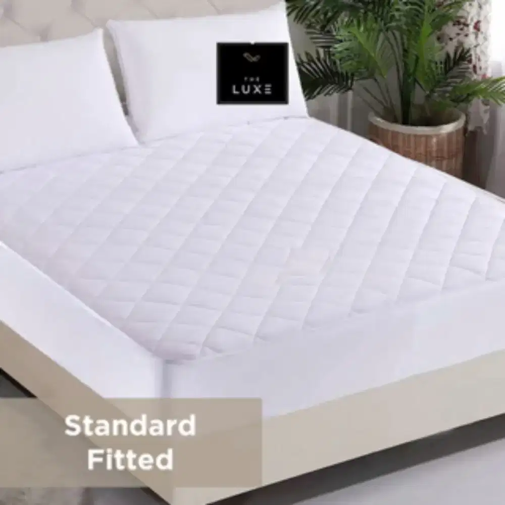 Cuci gudang pelindung kasur the luxe