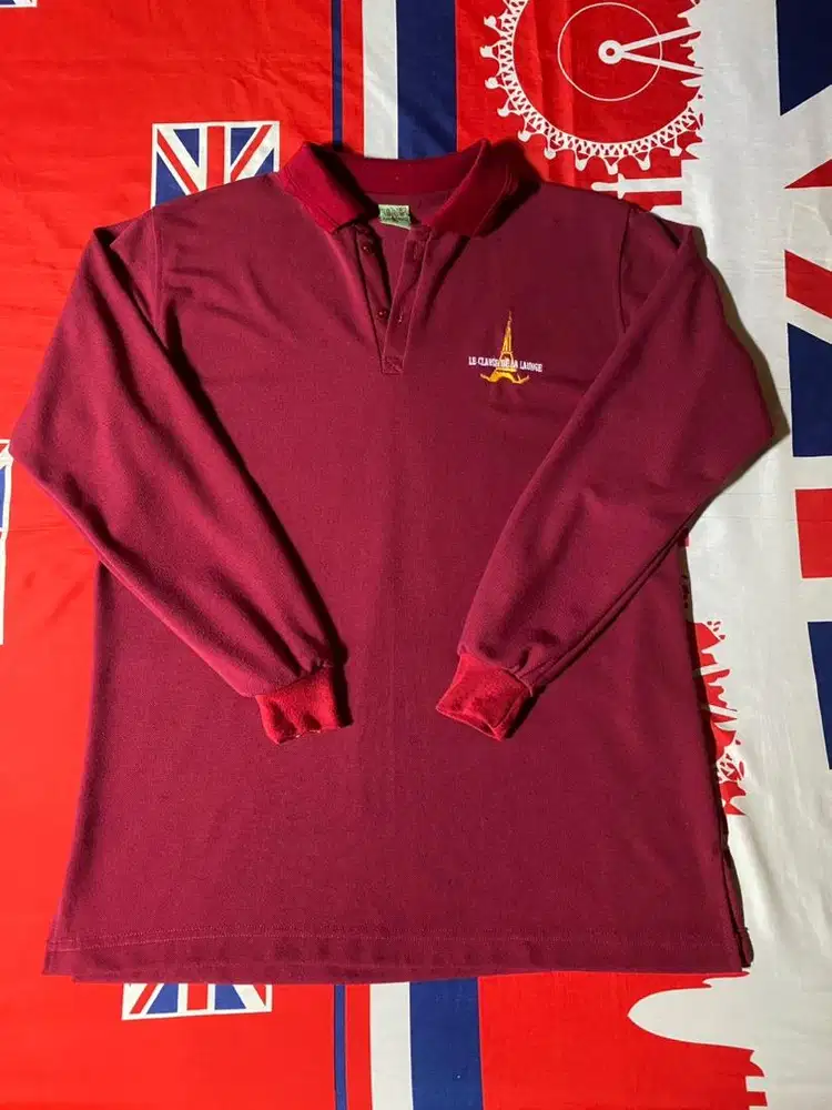 Baju poloshirt long sleeve