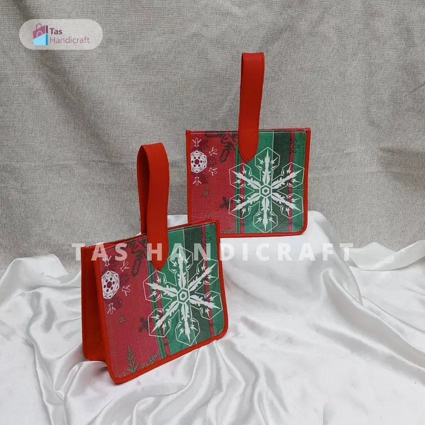 Tas Hampers Custom Murah Edisi Natal | Tas Hampers Full Printing