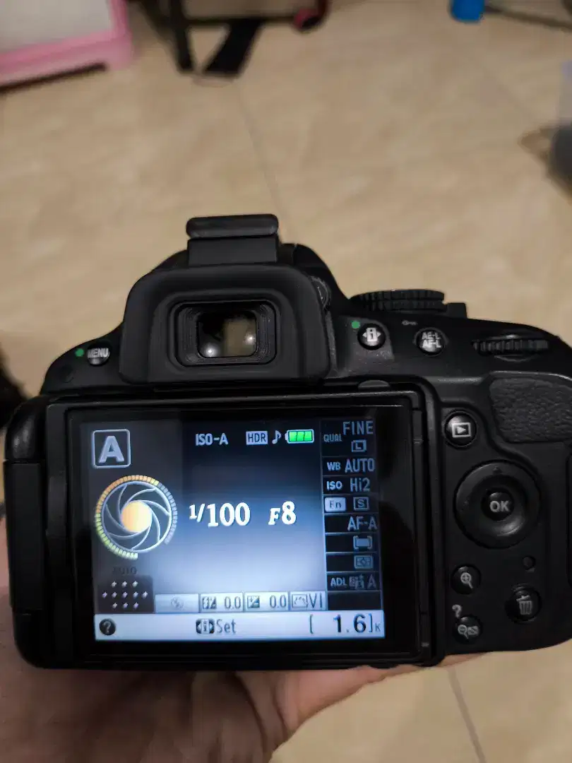 Nikon D5100 seperti baru, SC 11rb, kamera simpanan