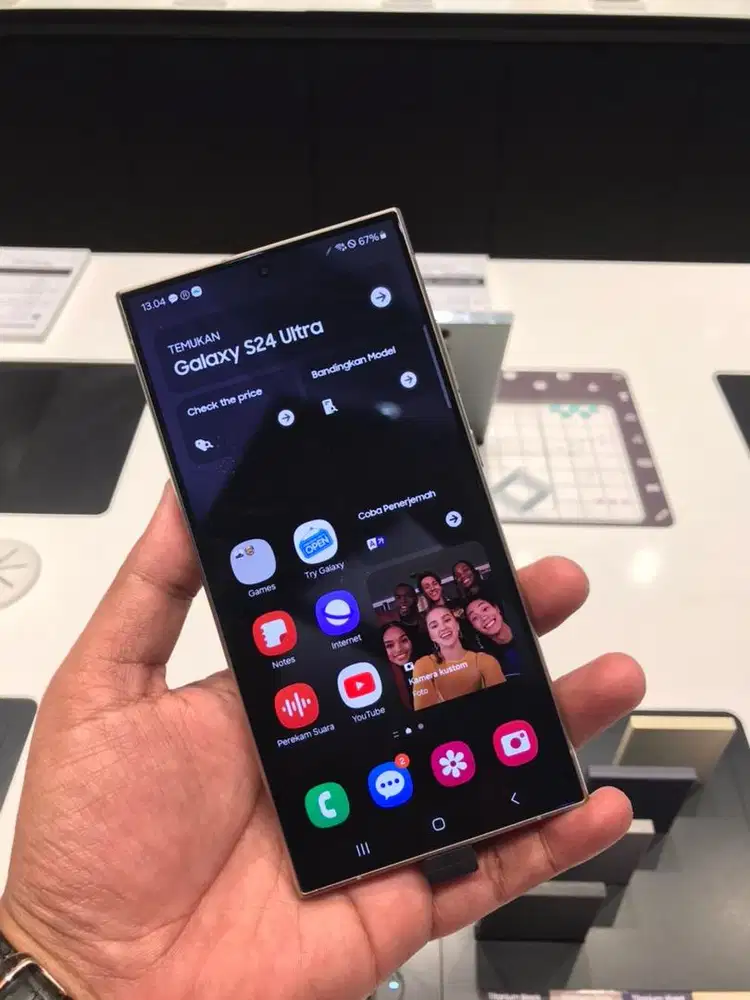 Kredit Samsung s24 ultra 256 gb promo handphone bunga 0% free 1x