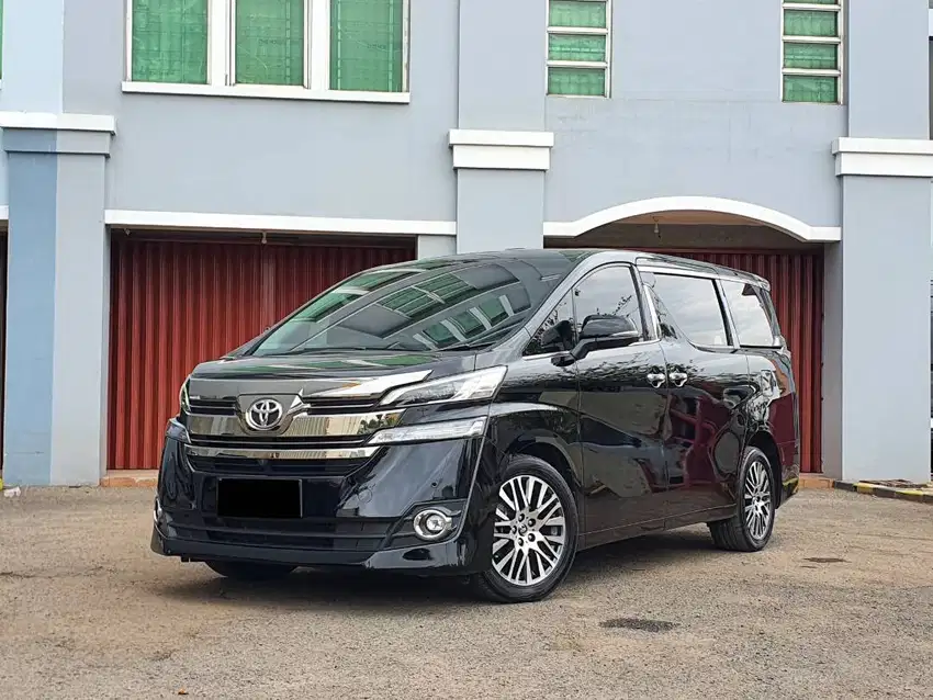 Pajak=1tahun Genap Bunga=5% Tdp=50jt Toyota Vellfire G 2017 atpm