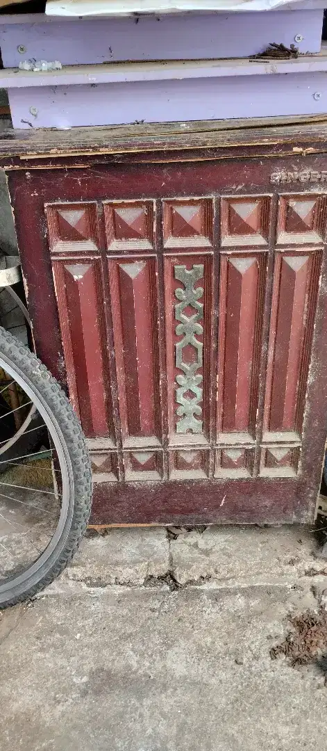 Meja mesin singer vintage