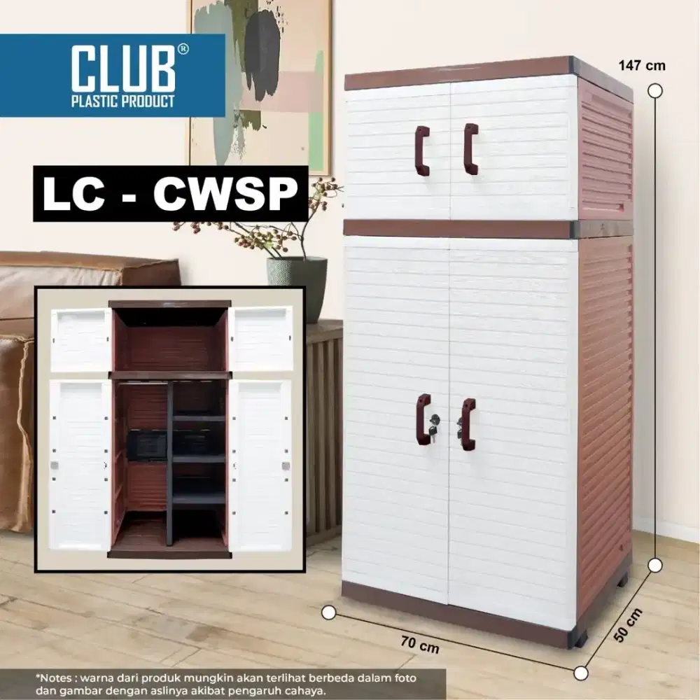 Lemari Plastik Club Gantungan