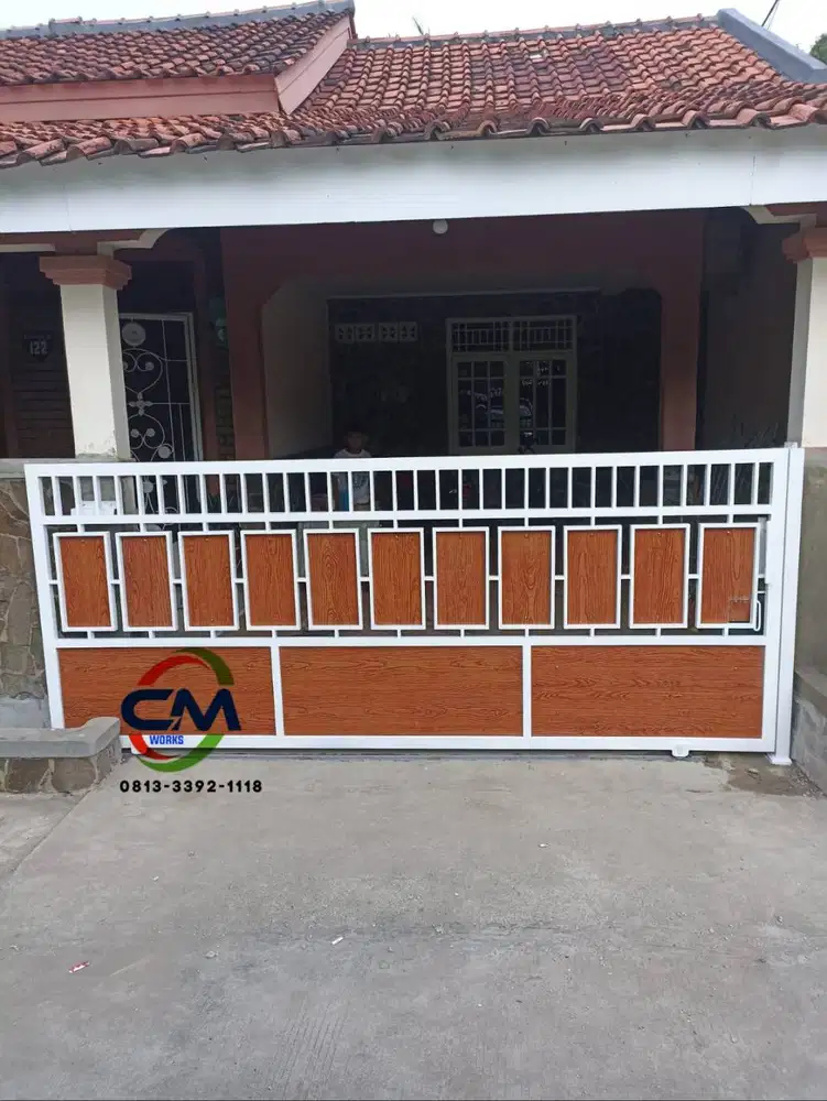 Pagar Lisplang Minimalis