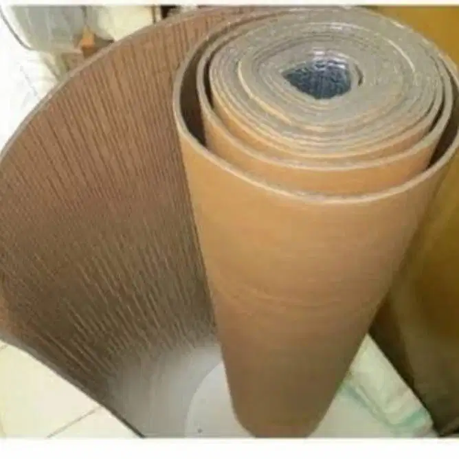 INSULASI Peredam Panas - Aluminium Metalising foil + PE 3mm + sticker