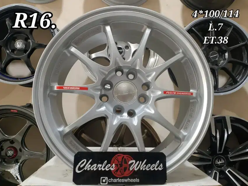 velg baru Ce28 Silver R16