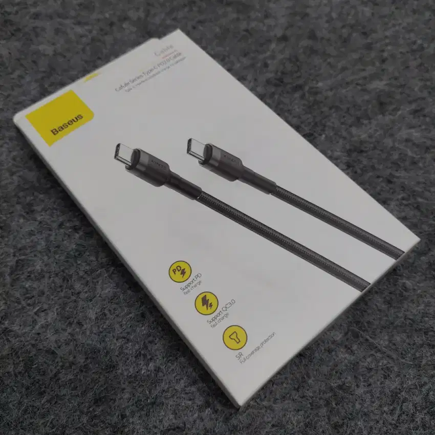 Baseus cafule kabel data type c to type c 60W