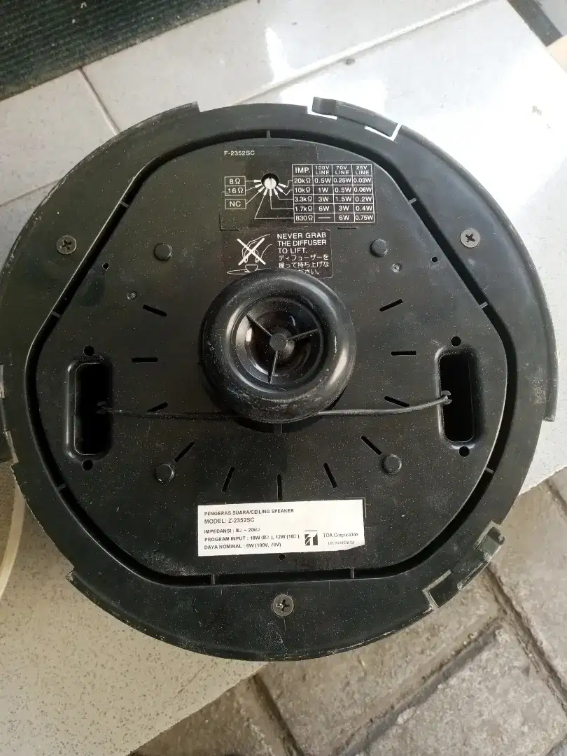 Celling speaker merk TOA