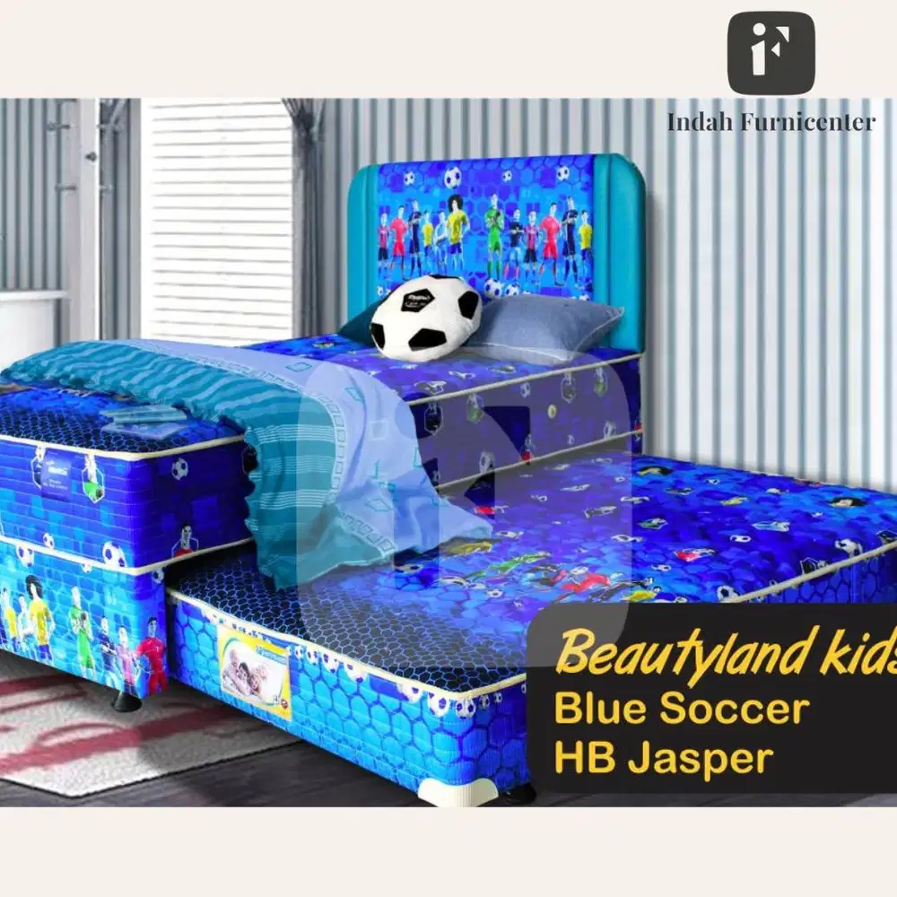 Bedset sorong 2in1 american pillo beautyland 120 x 200 tempat tidur