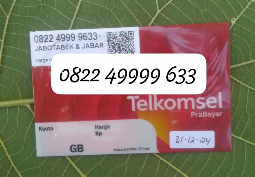 nomor cantik telkomsel 9999