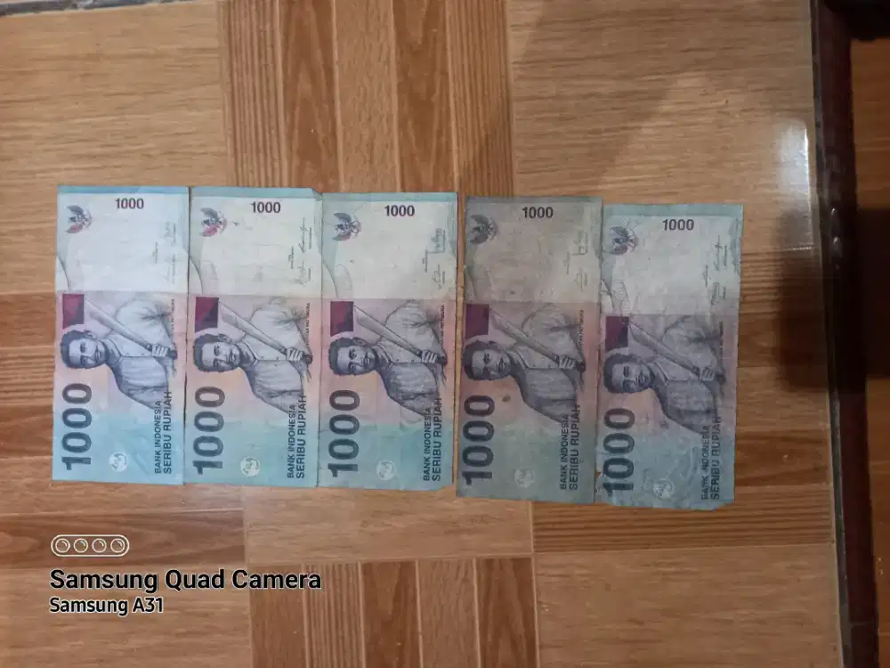 Uang kertas Rp.1000 gambar Kapitan Patimura