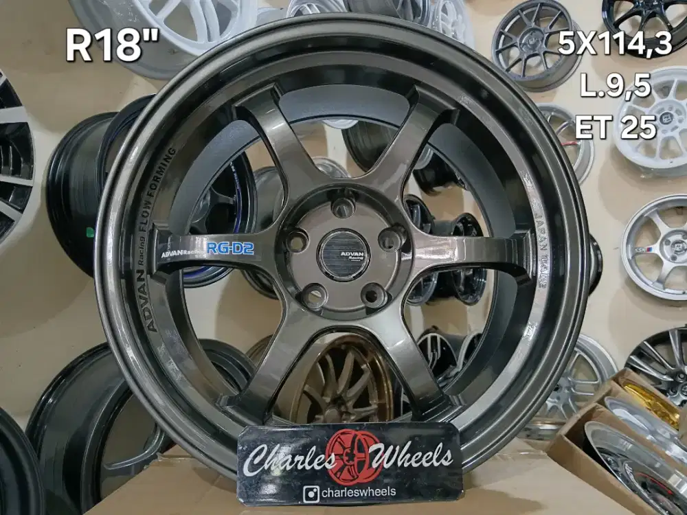 velg baru ADVAN RG-D2 ring18