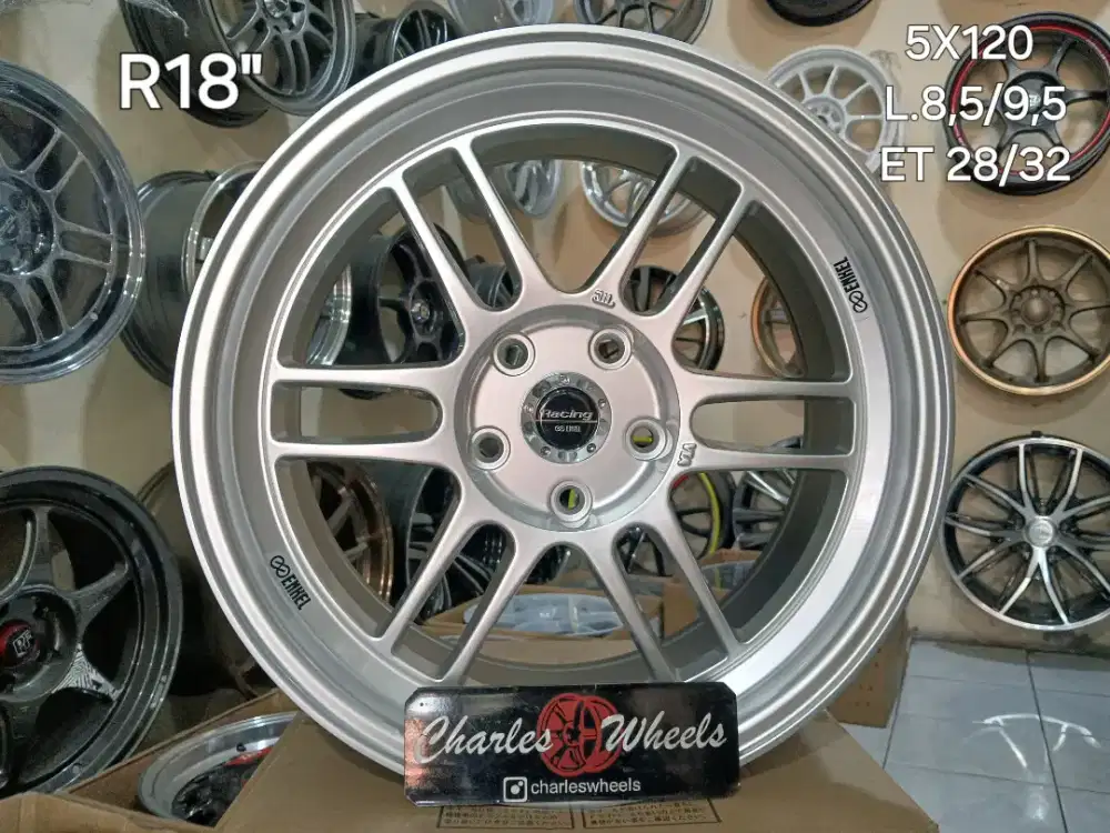 velg baru RPF1 hyper silver R17