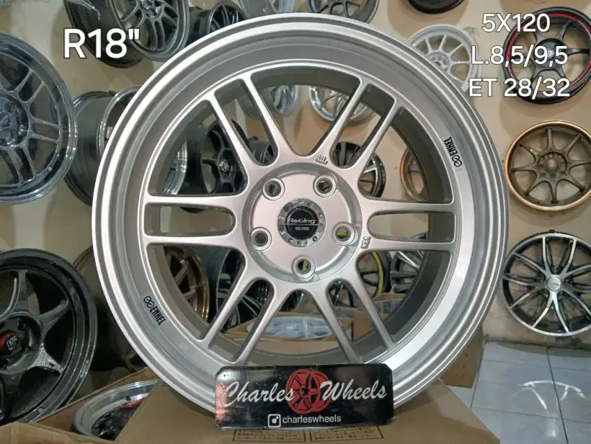 velg baru RPF1 hyper silver R17