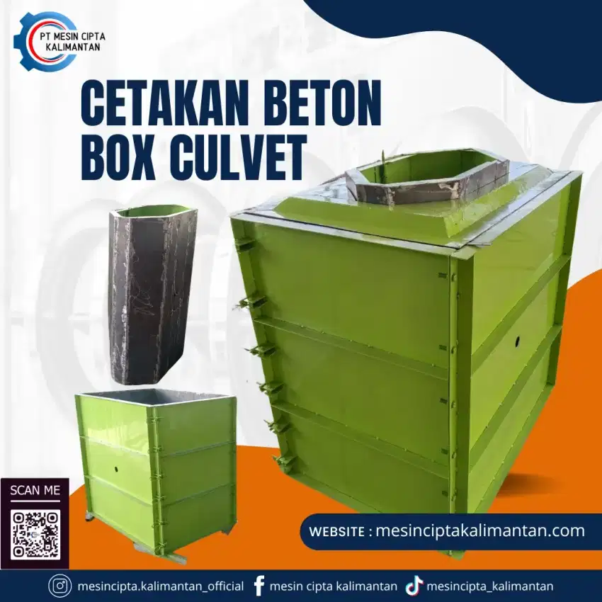 Cetakan box culvet 60x60x100