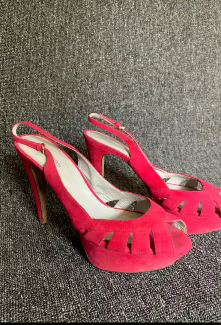 SEPATU WANITA HEELS SERGIO ROSSI ORIGINAL PRELOVED