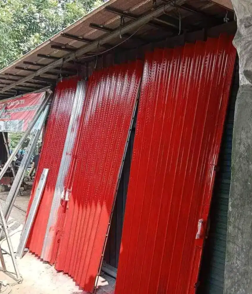 Menerima pemasangan -FOLDING GATE -ROLLING DOOR