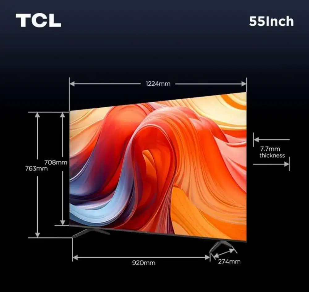 TCL TV 55 Google TV Android UHD4K MEMC Dolby Atmos HDMI 2.1 HVC2.0
