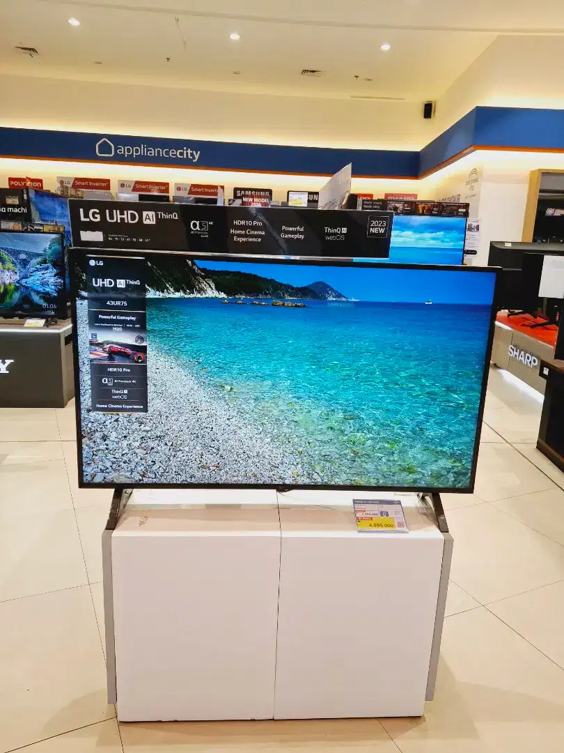 Segampang Itu Mendapatkan Promo Bunga 2,25%
LG UHD Smart Tv 43