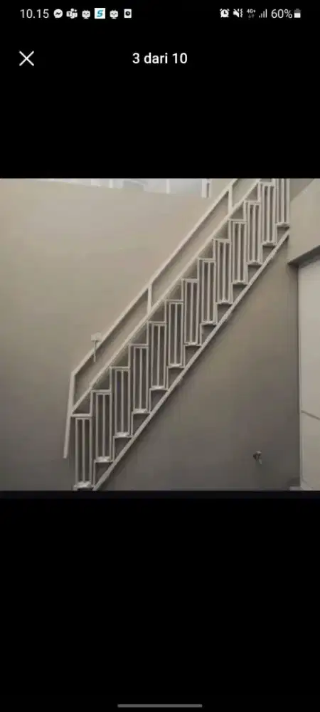 Tangga lipat/tangga putar/reling tangga