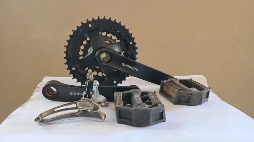 Crank Shimano FC-TY301 & FD Shimano FD-AX50