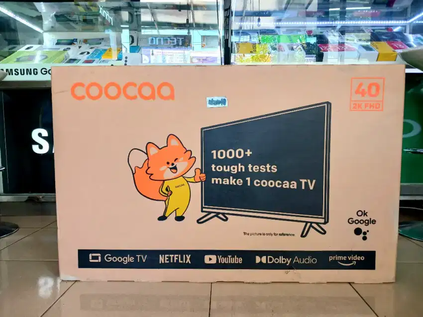 Led Tv Coocaa 40Z72 Google Tv Youtube Netflix