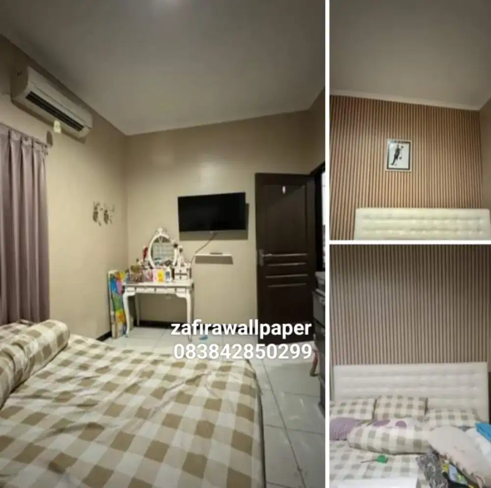 Wallpaper stiker,sunblast,wallpanel dan pasang wallpaper semarang