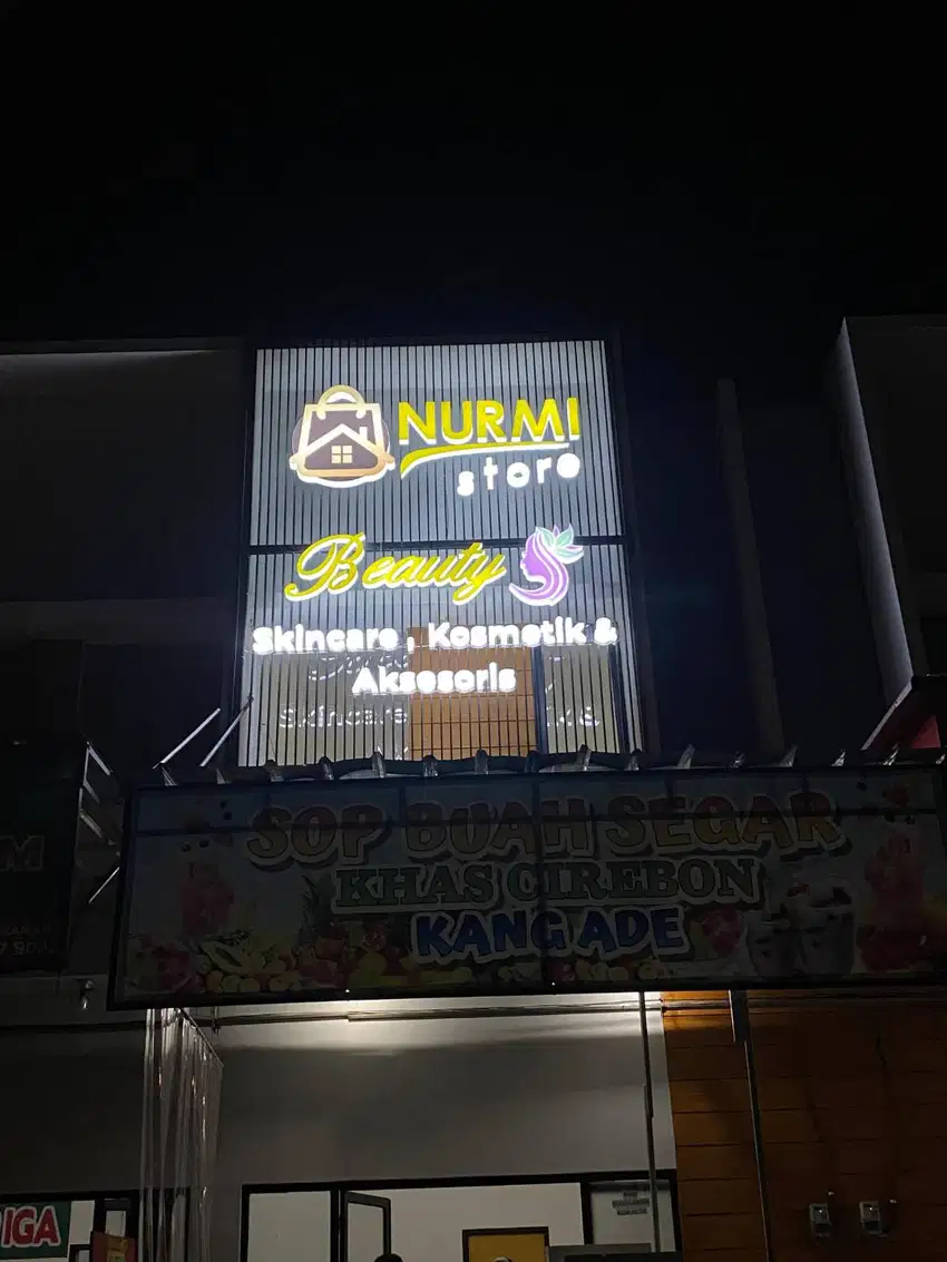 Papan nama | huruf timbul | neon box | reklame | akrilikmurah