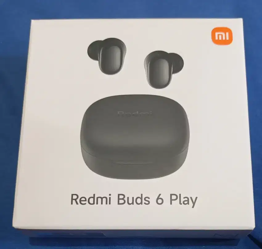 Headset Bluetooth 5.4 TWS XIAOMI REDMI BUDS 6 PLAY BASS MANTAP EQ APP