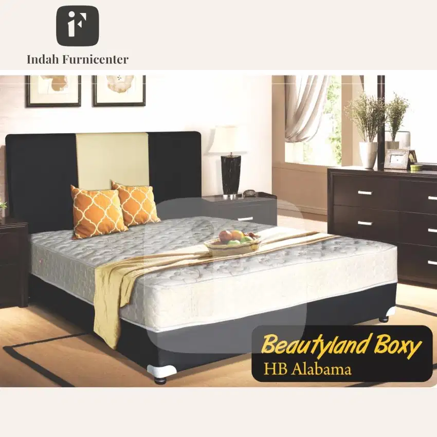 Boxy american pillo beautyland 160x200 queen size baru new boxi spring