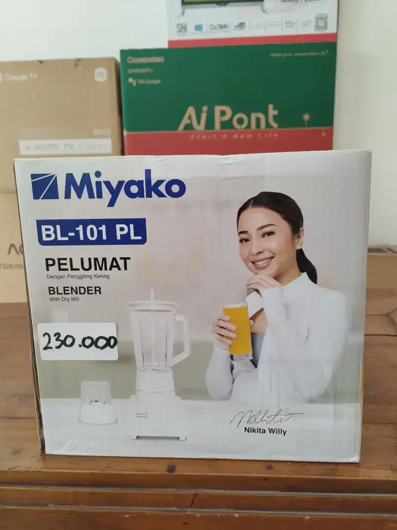 Blender Miyako 2in1 garansi resmi