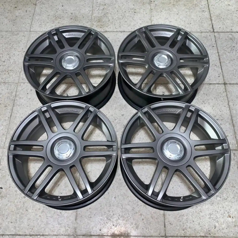 Japan Racing Hart M6 Ring 17 4x100 4x114 Velg Ori Original Jepang R17
