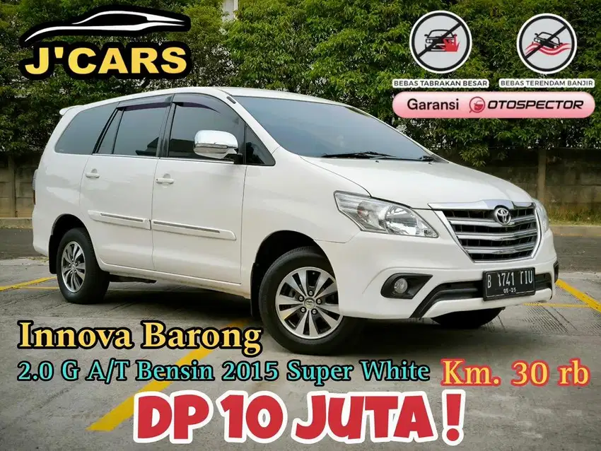 [KM 30rb] Toyota Innova 2.0 G AT 2015 Automatic Barong Ringan Murah