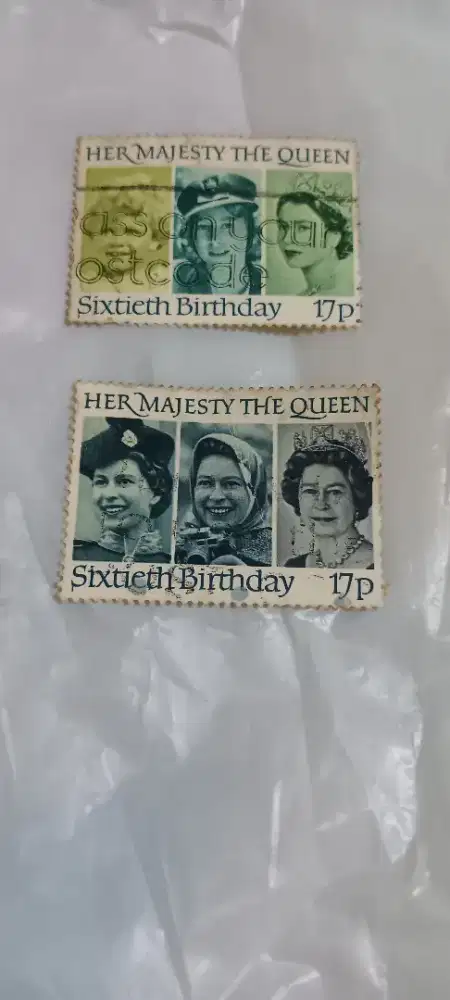 Perangko Koleksi Ratu Elizabeth