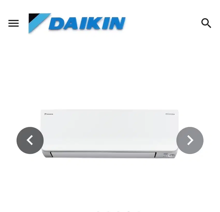 Ac Daikin 2,5-3 PK Premium Inverter thailan masi segel garansi 3 tahun