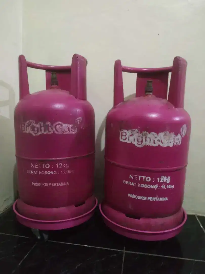 Tabung Elpiji Pertamina Bright Gas 12 kg (Tanpa isi Gas)