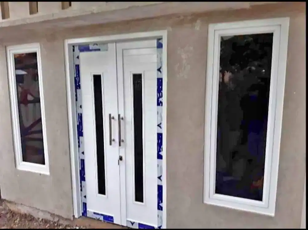 PINTU DOBEL DAN JENDELA ALUMINIUM