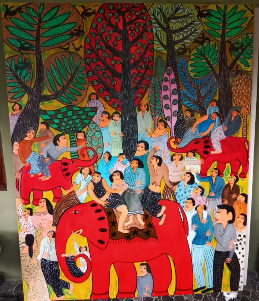 Lukisan art by untung wahono