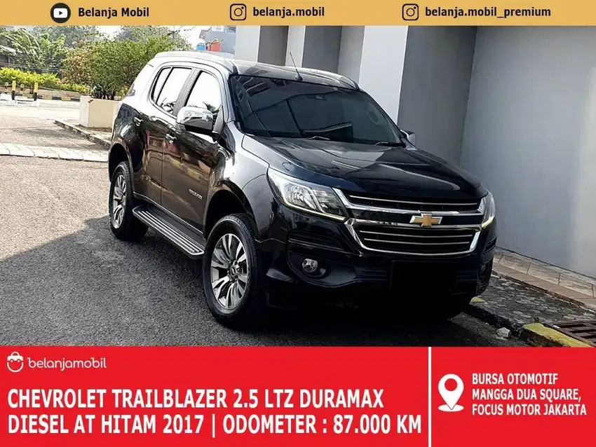 Chevrolet Trailblazer 2.5 LTZ Duramax Diesel AT 2017 Hitam Antik