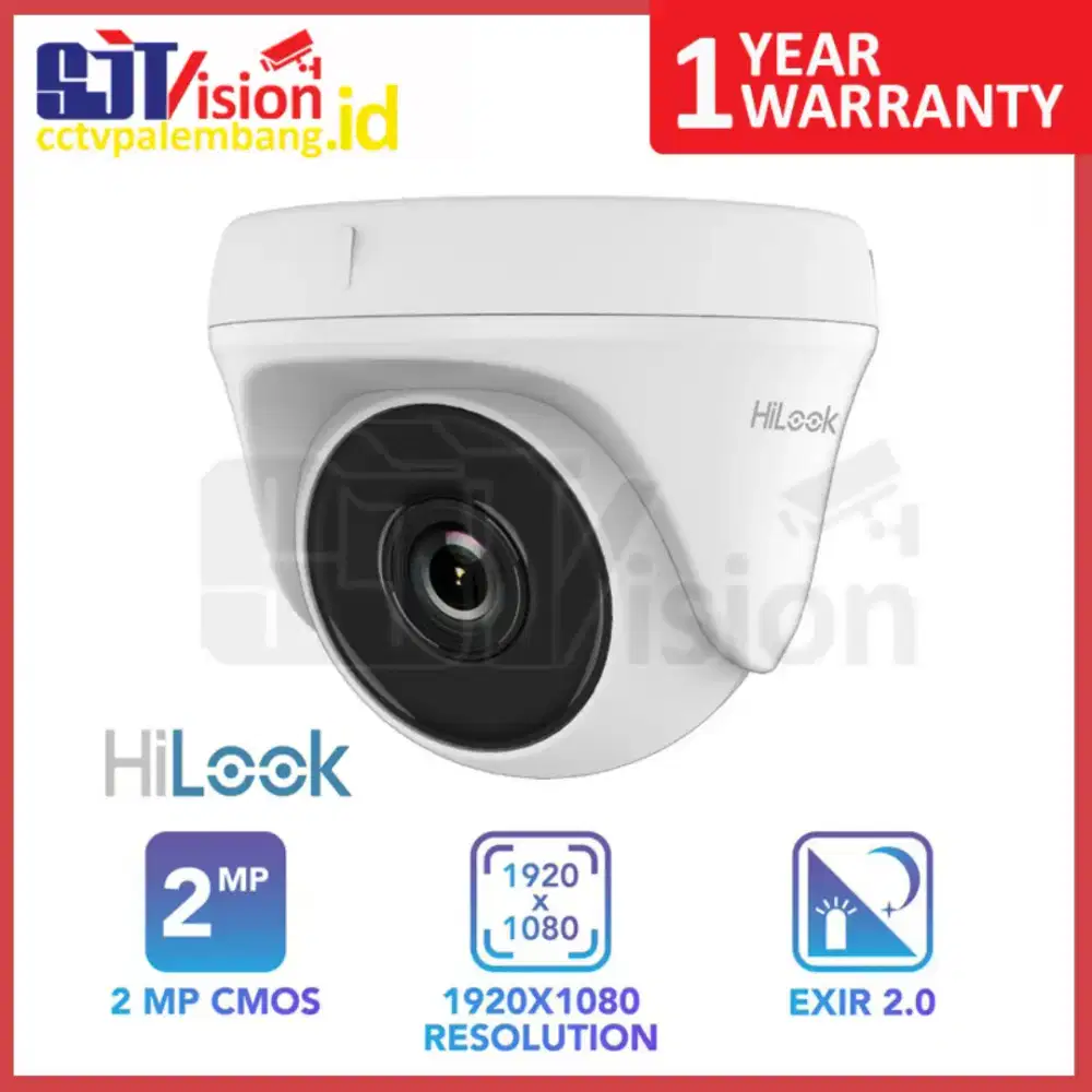 Paket 2 Camera CCTV HILOOK 2 MP IR