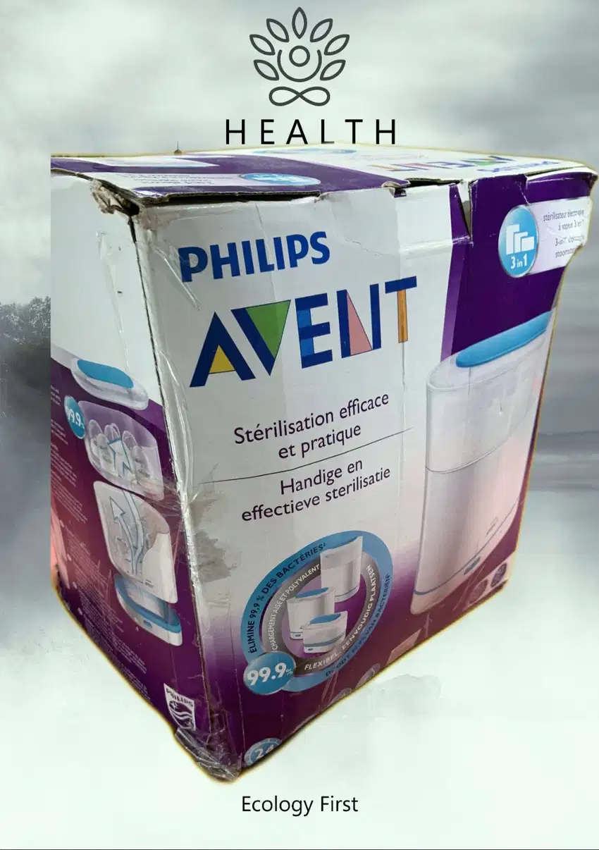 Philips Avent 3-in 1 Electric Steam Sterilizer Euro Plug