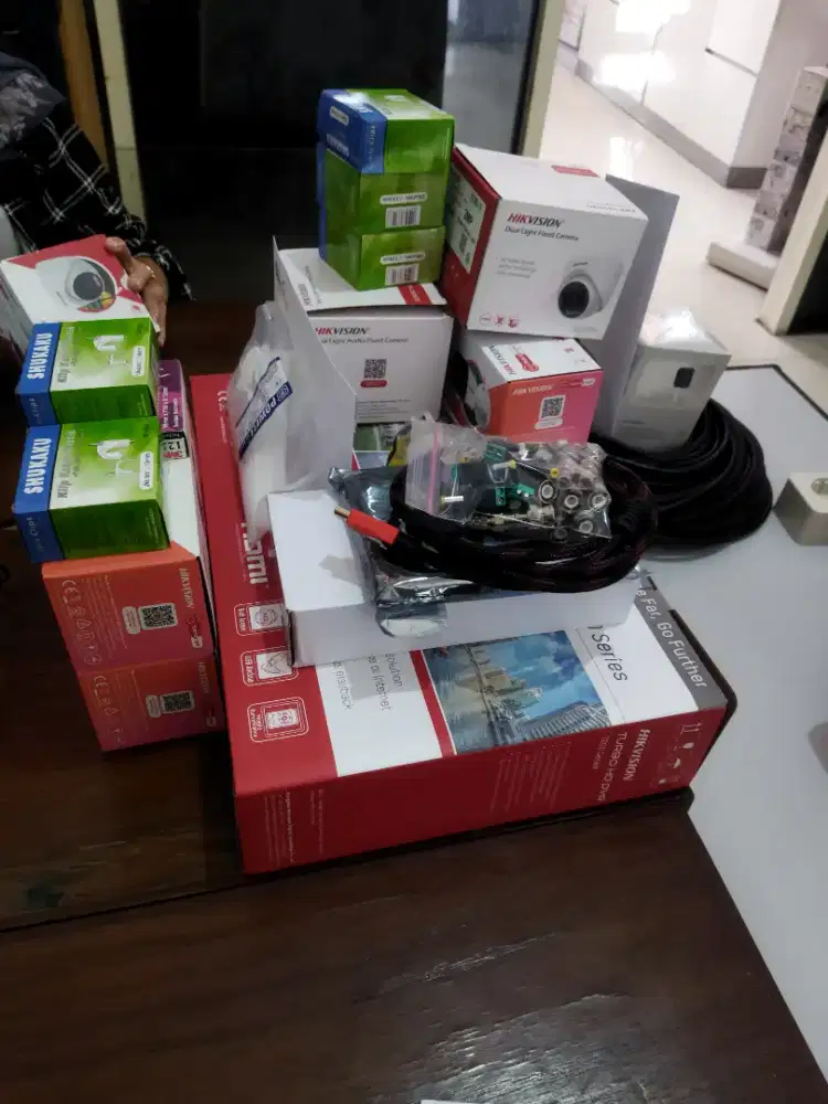Paket 6 Camera CCTV HIKVISON 2 MP PLUS PASANG