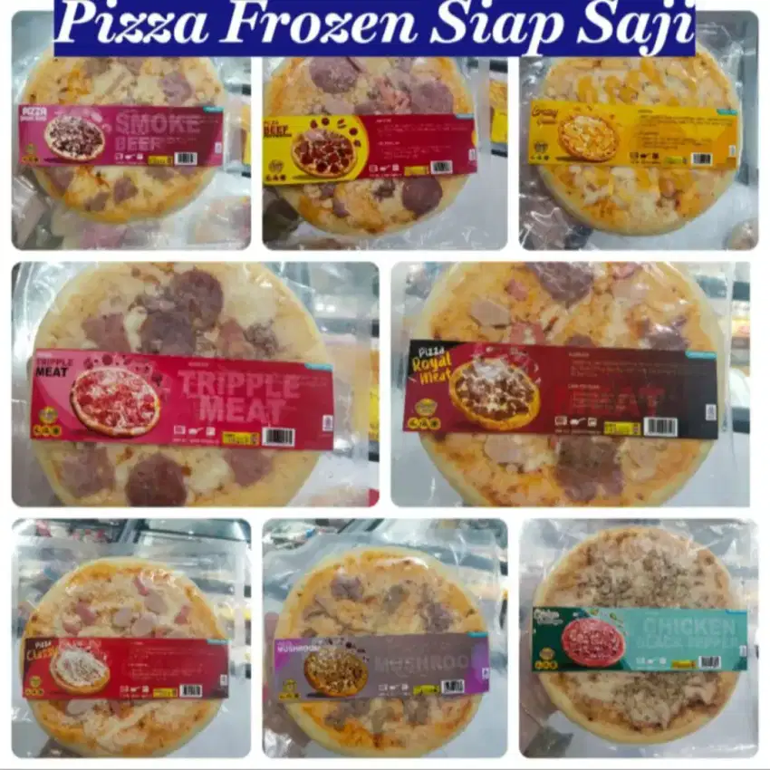 Pizza frozen tinggal panggang