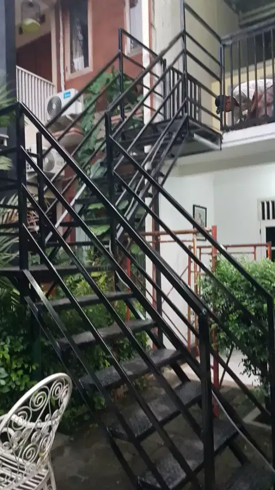 Tangga lurus dan putar