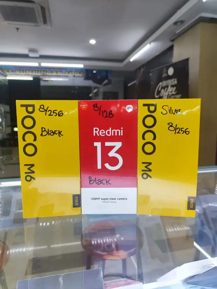 Xiaomi poco M6 ram 8gb 256gb setara redmi 13 resmi tAm