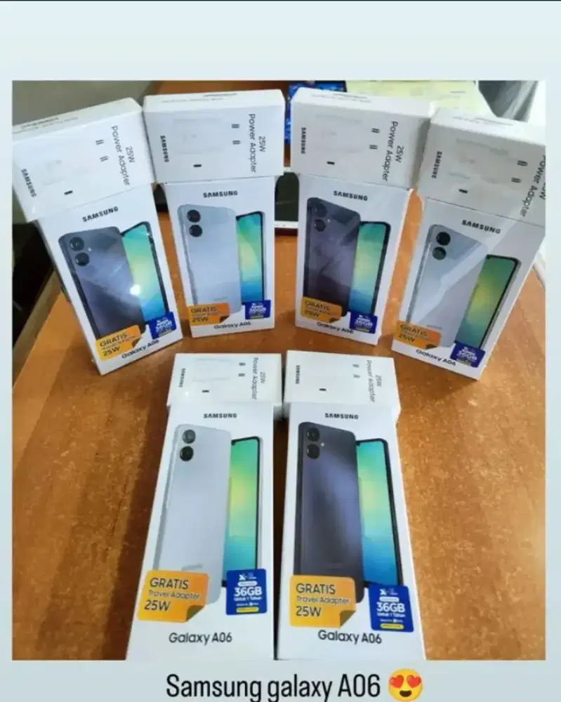 SAMSUNG A06 RAM 6/128