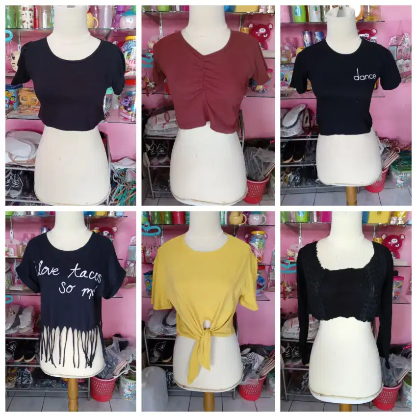 Aneka crop tops