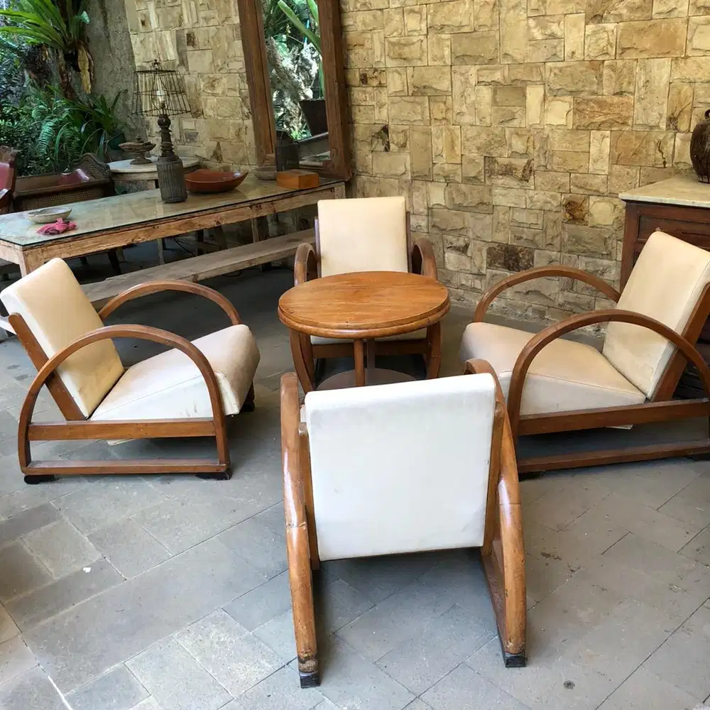 Set Kursi Sedan Full Jati Antik