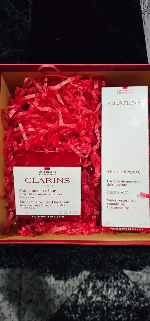 Clarins Super Restorative Smoothing and Day Cream Bundling Original